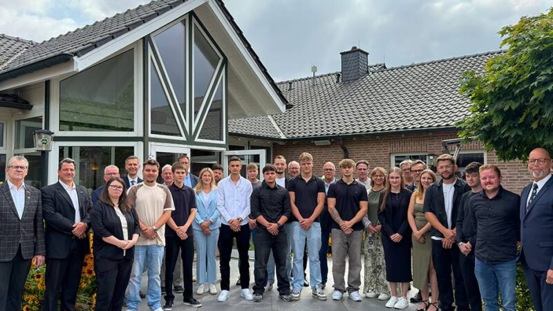 Maler- und Lackierer-Innung Kreis Kleve: 22 Nachwuchskräfte haben ihre Prüfung bestanden