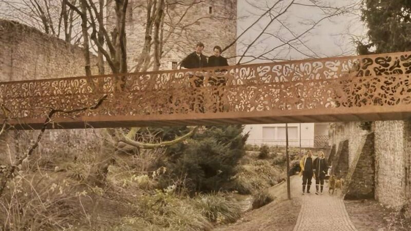 Zum Ratinger Stadtjubiläum : Am Dienstag kommt die neue Brücke