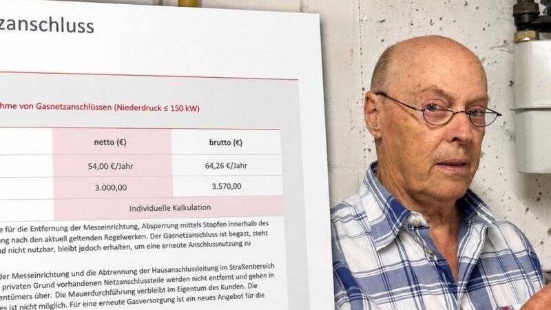 Ärger in Krefeld: 3570 Euro für den Abschied vom Gas
