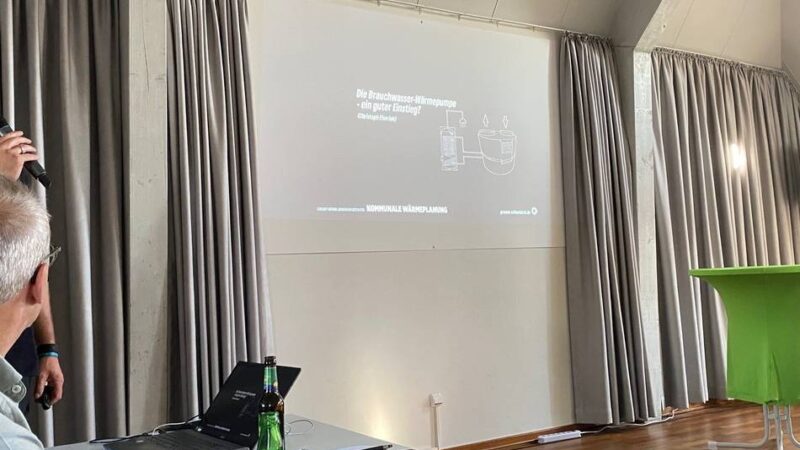 Wärmeplanung in Schwalmtal: Grüne werben für Wärmepumpe
