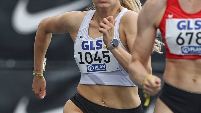 Bei der DM in Wattenscheid: Anna-Lena Berninger nimmt über 200 Meter Revanche
