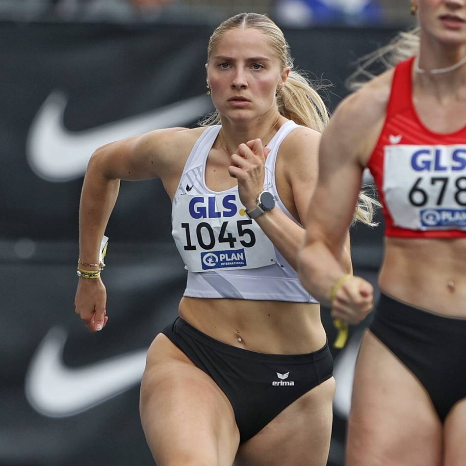 Bei der DM in Wattenscheid: Anna-Lena Berninger nimmt über 200 Meter Revanche