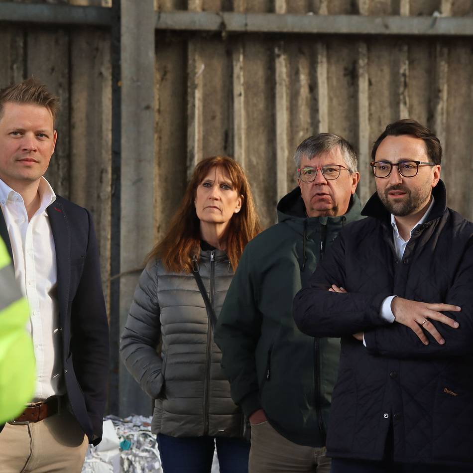 Besuch bei Schönmackers Umweltdienste am Hooghe Weg: Kempener Entsorgungsfirma beeindruckt CDU-Mittelstand