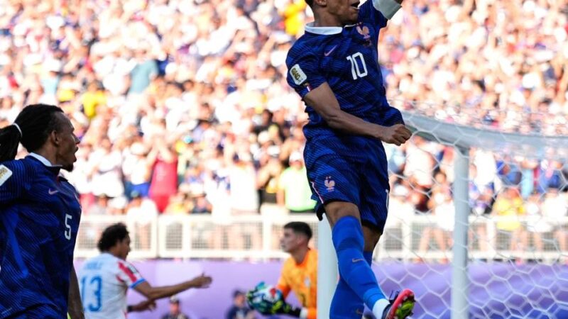 Sieg über DFB-Bezwinger Paraguay: Frankreich gewinnt dank Mbappé die Hitzeschlacht von Philadelphia