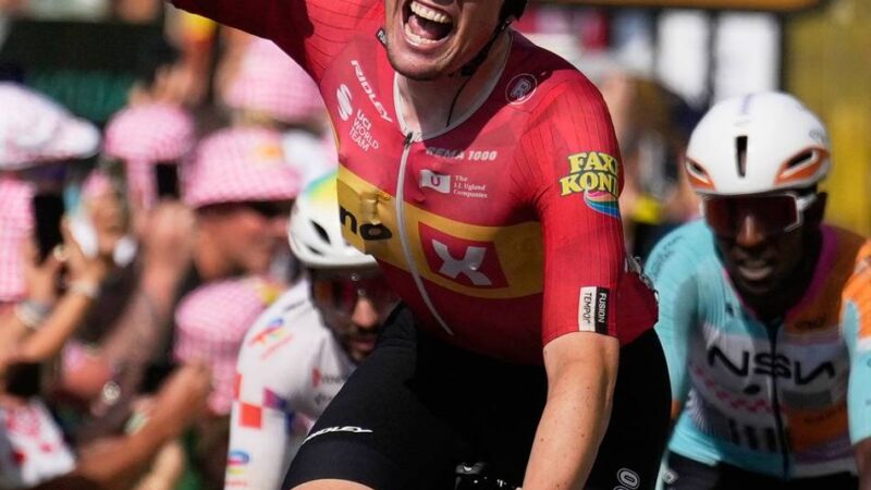 „War der Wahnsinn“: 50,91 km/h im Schnitt – Norweger gewinnt schnellste Tour-Etappe jemals