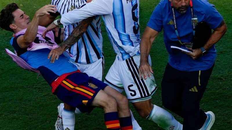„Etwas durchgeknallt“: Argentiniens Paredes rastet nach Finalniederlage aus