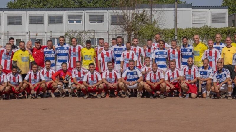 Jubiläumsfest zum 100. Geburtstag: Fußballer von Rot-Weiß Moers vor ungewisser Zukunft