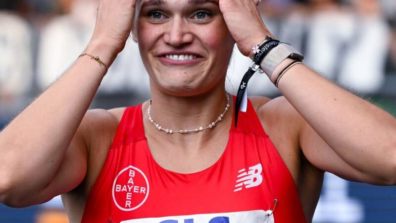 Grandioses Rennen in Wattenscheid: Deutsche Meisterin – Franzi Schuster sprintet zu Hürden-Gold
