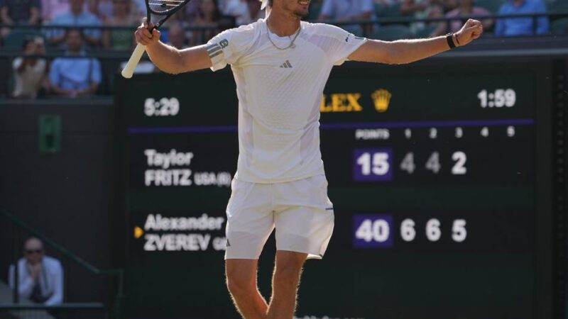 Erstmals im Wimbledon-Halbfinale: „Gewinnen löst viele Probleme“ – Zverev gegen den Fery-Hype