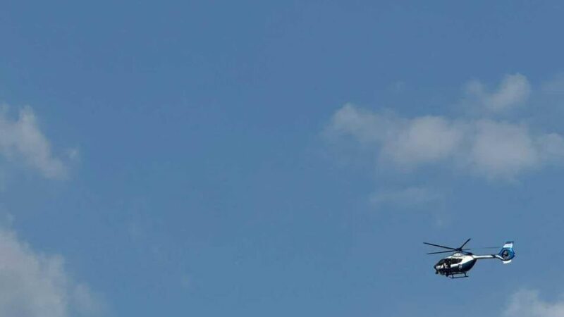 Am Samstag in Düsseldorf: Polizeihubschrauber über der Rheinkirmes – das war der Grund