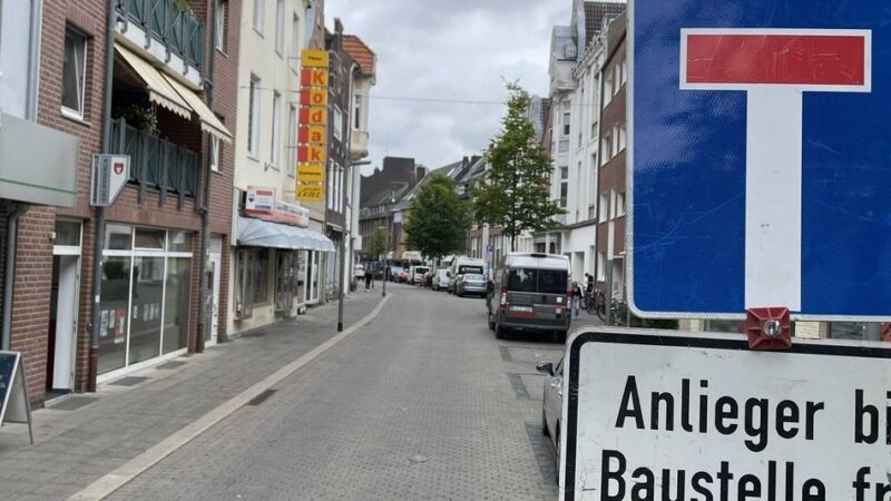 Emmerich: Stadt sperrt die Steinstraße