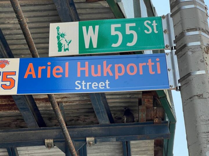 Basktball: Nach NBA-Titel: Hukporti bekommt Straßenschild in New York