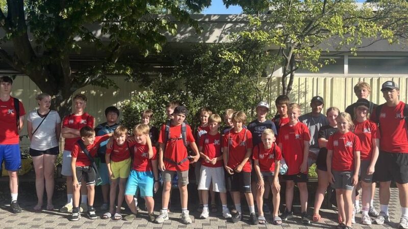 Sommertraining für Eishockeyspieler: So hat der Aliens-Nachwuchs auch ohne Eis Spaß