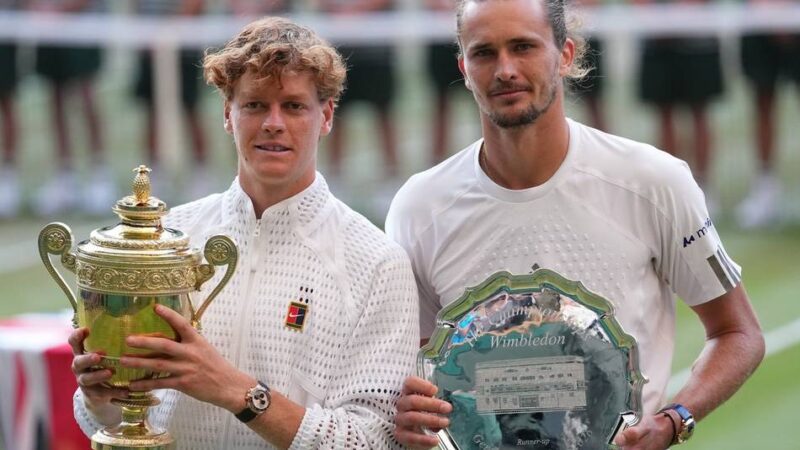 Großer Kampf wird nicht belohnt: Sinner zerstört Zverevs Traum vom Triumph in Wimbledon