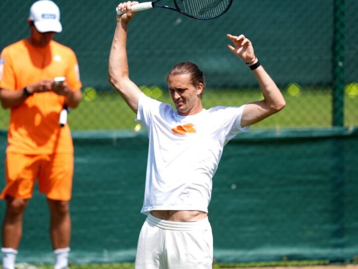 „Habe ich jedes Jahr“: Titelanwärter mit Handicap? Zverev offenbart Rasenallergie vor Auftakt in Wimbledon