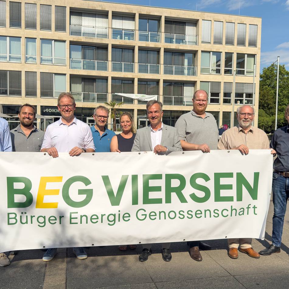 Energiewende in Viersen: Bürger gründen Energiegenossenschaft