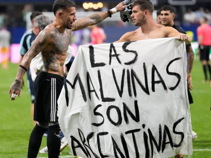 Aufregung nach dem England-Spiel: Argentinier feierten mit „Malvinas“-Banner – Fifa rührt sich im Falklandkonflikt