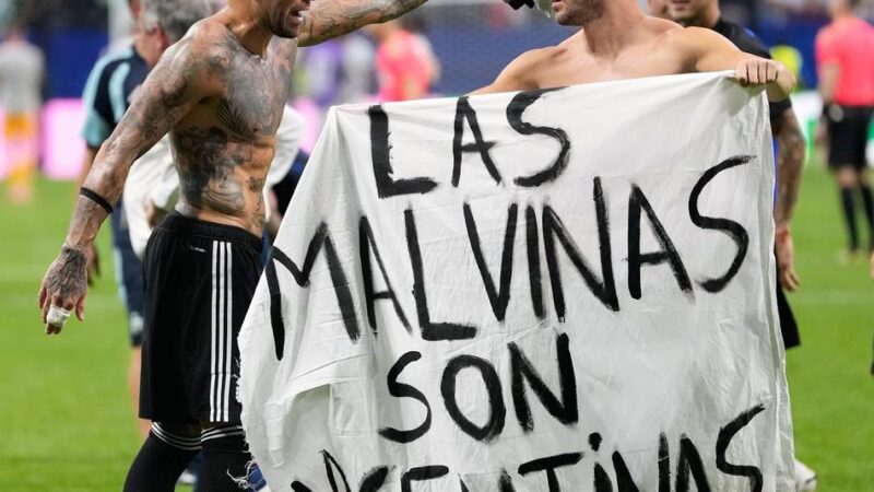 Aufregung nach dem England-Spiel: Argentinier feierten mit „Malvinas“-Banner – Fifa rührt sich im Falklandkonflikt