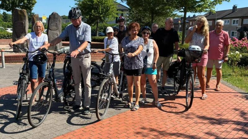 Fahrradtour des Heimatvereins Ossenberg: Mit dem Rad auf den Spuren der Bergleute