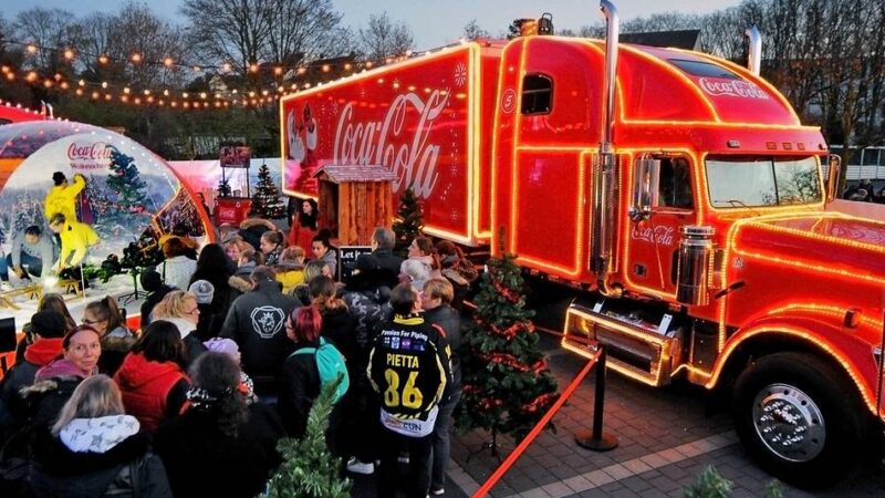 Zur Weihnchtszeit: Coca-Cola-Truck kehrt nach Moers zurück