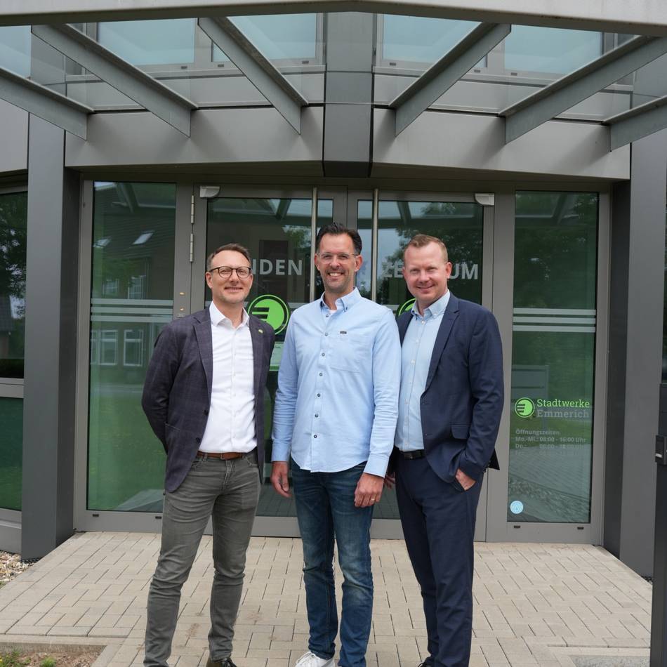 Ingo Sigmund und Jörn Schmitt: Stadtwerke Emmerich stellen sich für Energiewende neu auf