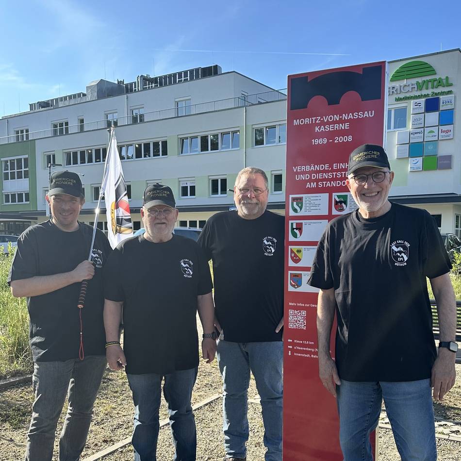 Garnisonsstadt Emmerich: Pionierkameradschaft stellt letzten Antrag vor Auflösung
