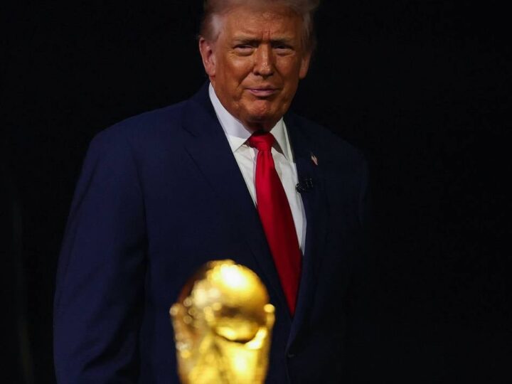 Kein Entgehen für den Weltmeister: Trump gibt sein WM-Debüt im Finale