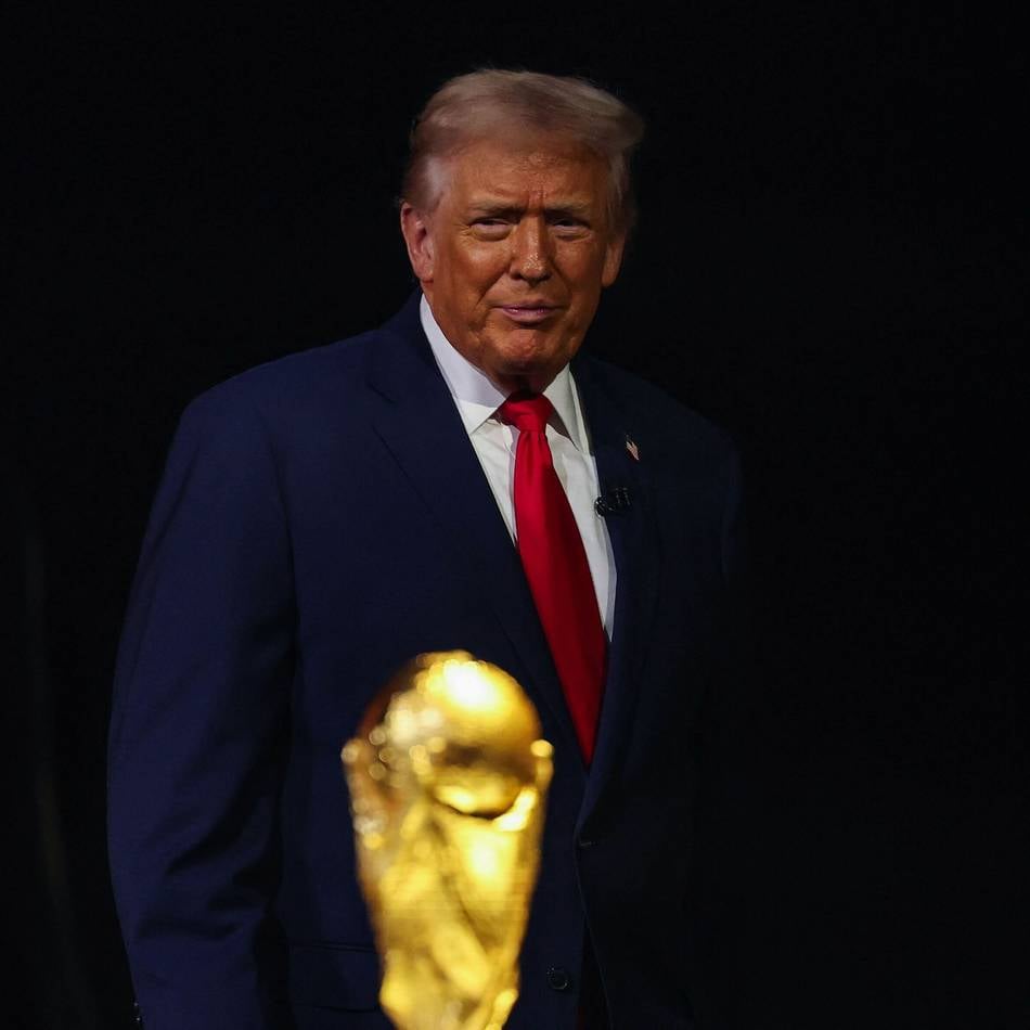 Kein Entgehen für den Weltmeister: Trump gibt sein WM-Debüt im Finale