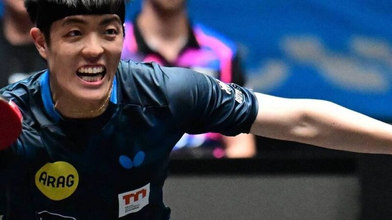 US-Smash im Tischtennis: Borussias Dang Qiu im Einzel ausgeschieden