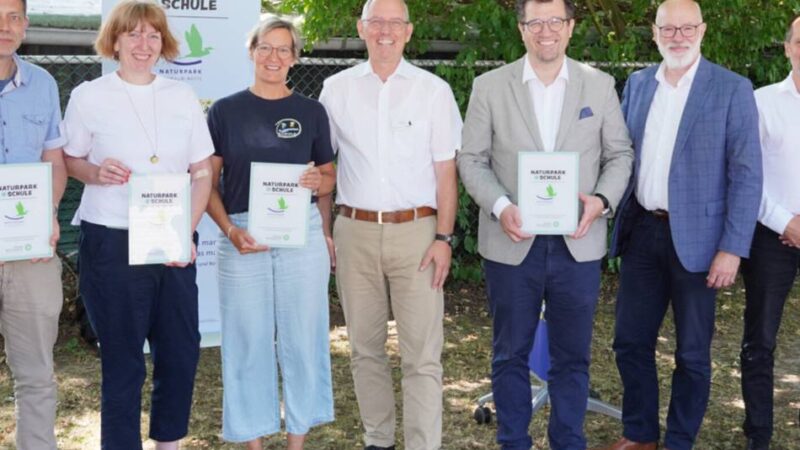 Auszeichnung in Leuth: Drei weitere Naturparkschulen zertifiziert