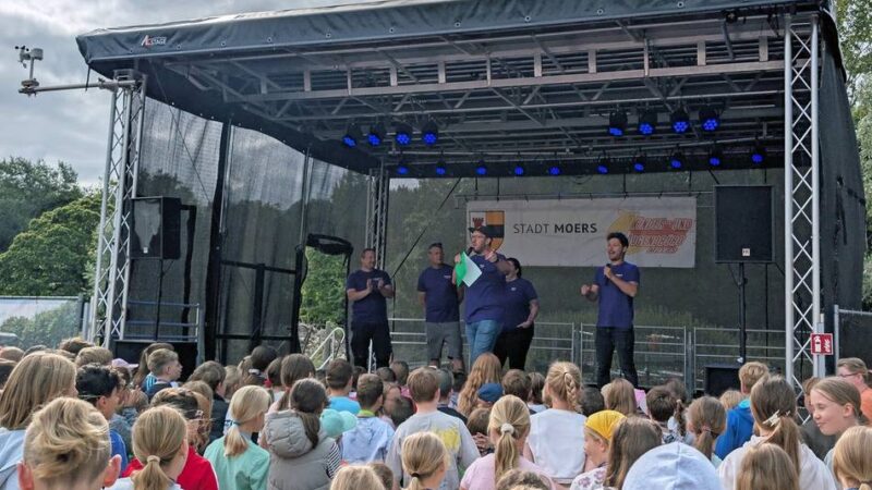 Sommerferien 2026 in Moers : 850 Kinder sind in die Tummelferien gestartet