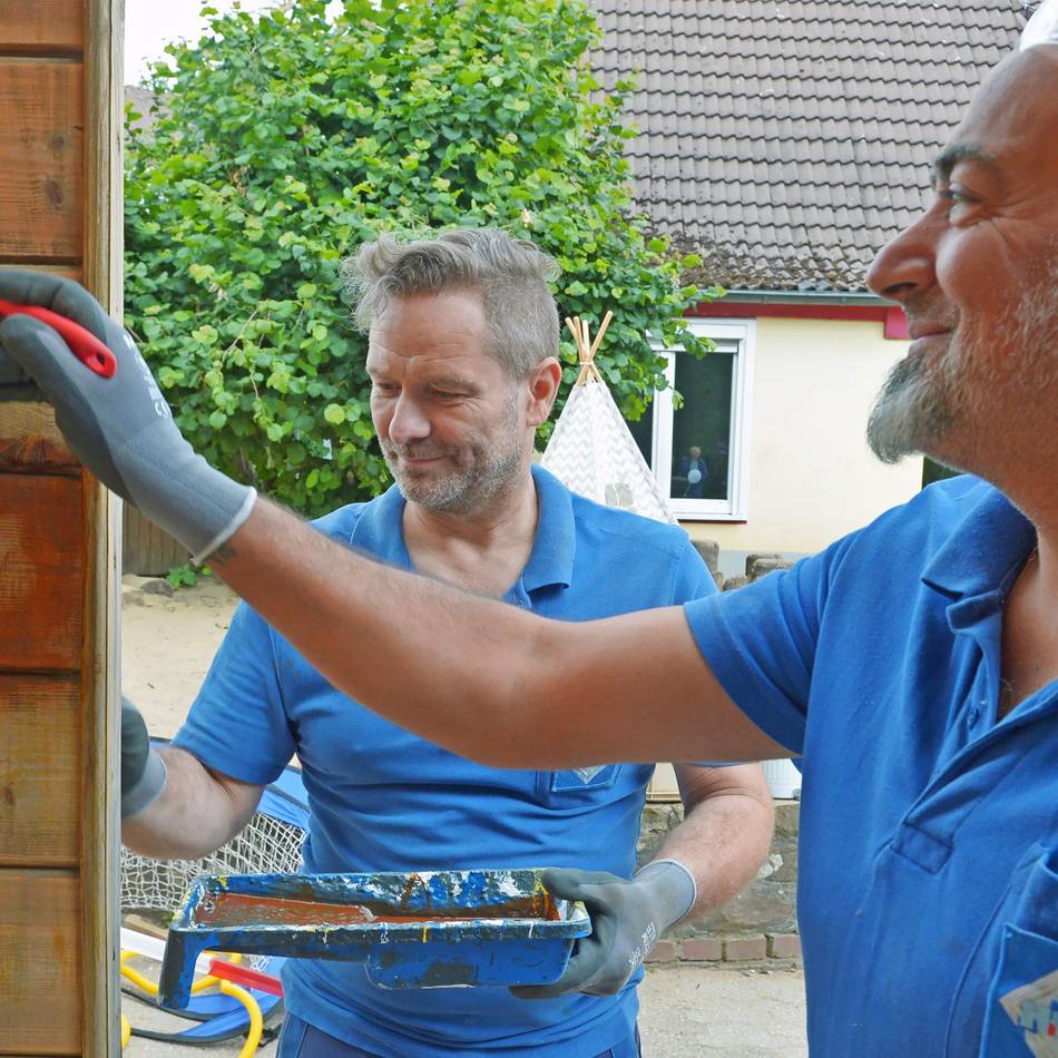 41 Unternehmen beteiligten sich am Aktionstag der Schlüsselregion: 2000 Arbeitsstunden für soziale Einrichtungen