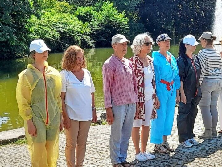 Das öfentliche Kunstprojekt „Lines and Limits“ sorgte für Aufsehen: Unsichtbare Linien begeistern