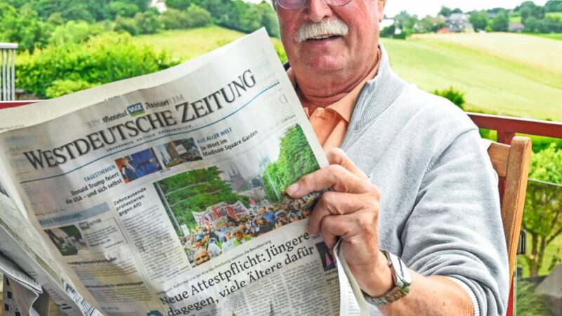 Manfred Brautmeiers Familie bezieht die Nevigeser Ausgabe seit 1903: WZ-Leser in vierter Generation:
„Ich muss wissen, was los ist“