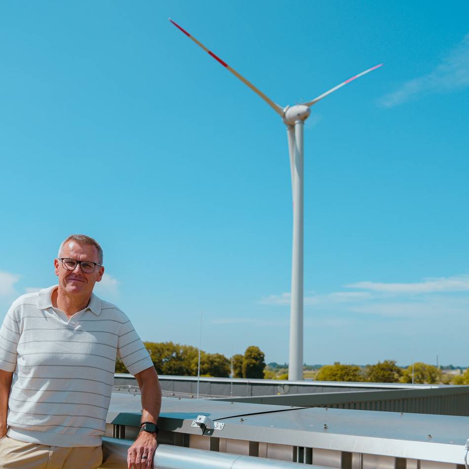 „Gegen viele Widerstände durchgesetzt“: 14 Jahre Kampf für ein Windrad – Anlage am Klever Klärwerk geht bald ans Netz