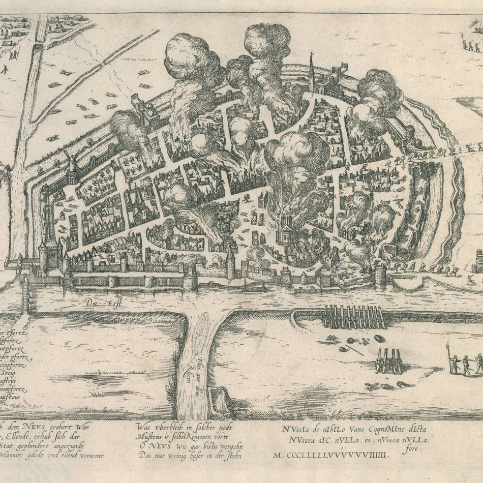 Zerstörung der Stadt im Jahr 1586: Das Massaker, das Neuss um 100 Jahre zurückwarf
