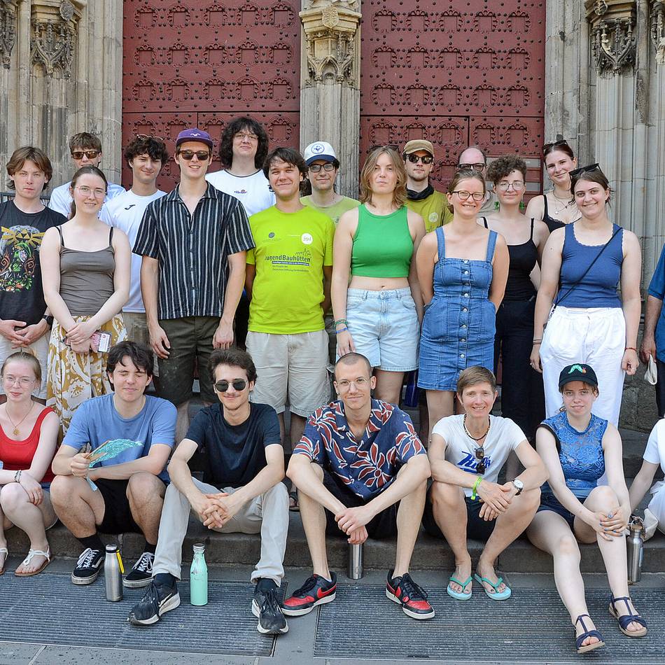 Jugendbauhütte in Xanten: Ein „cooles Jahr“ in der Denkmalpflege