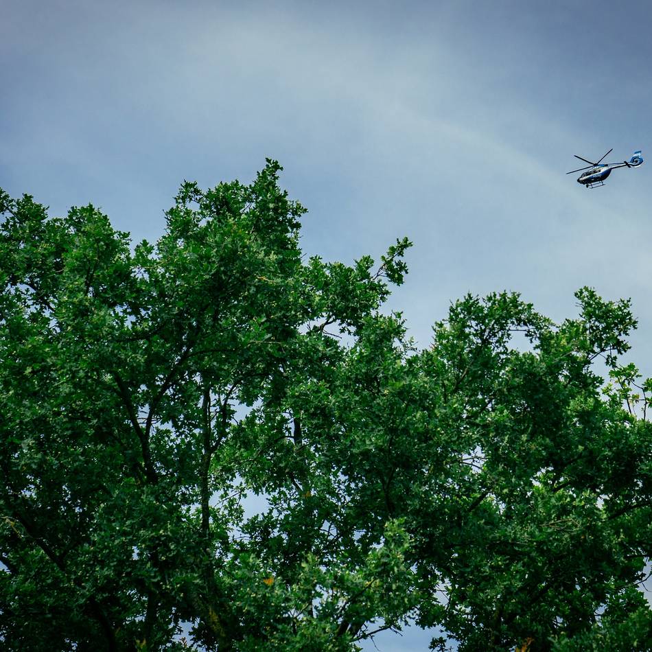 Einsatz in Materborn: Polizeihubschrauber über Kleve – das ist der Grund