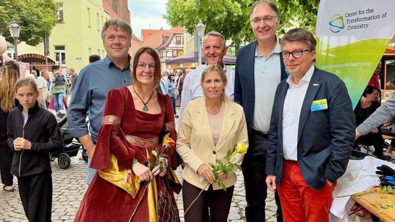 Städtepartnerschaft: Monheims Bürgermeisterin Sonja Wienecke besucht Delitzsch