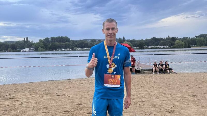 Spendenlauf in Langenfeld: Oliver Paffrath läuft für herzkranke Kinder – bis er nicht mehr kann