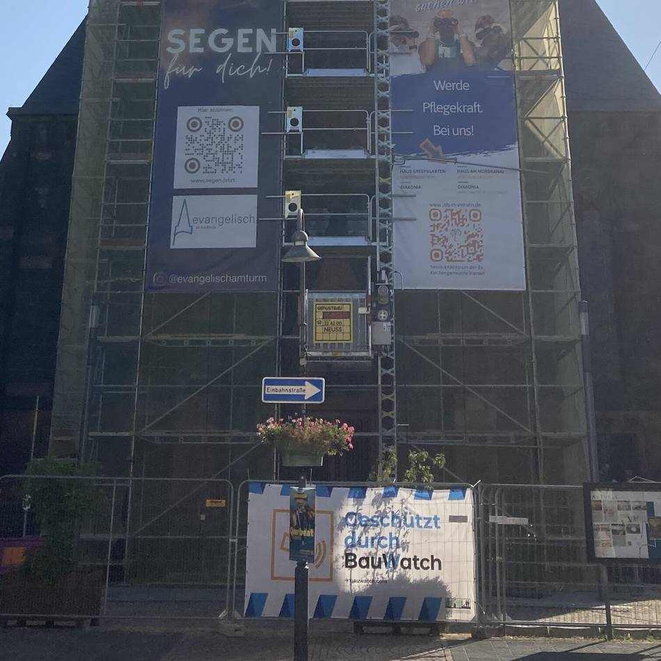 Risse, Feuchtigkeit, bröckelnder Putz: Kreuzkirche Viersen wird aufwendig saniert