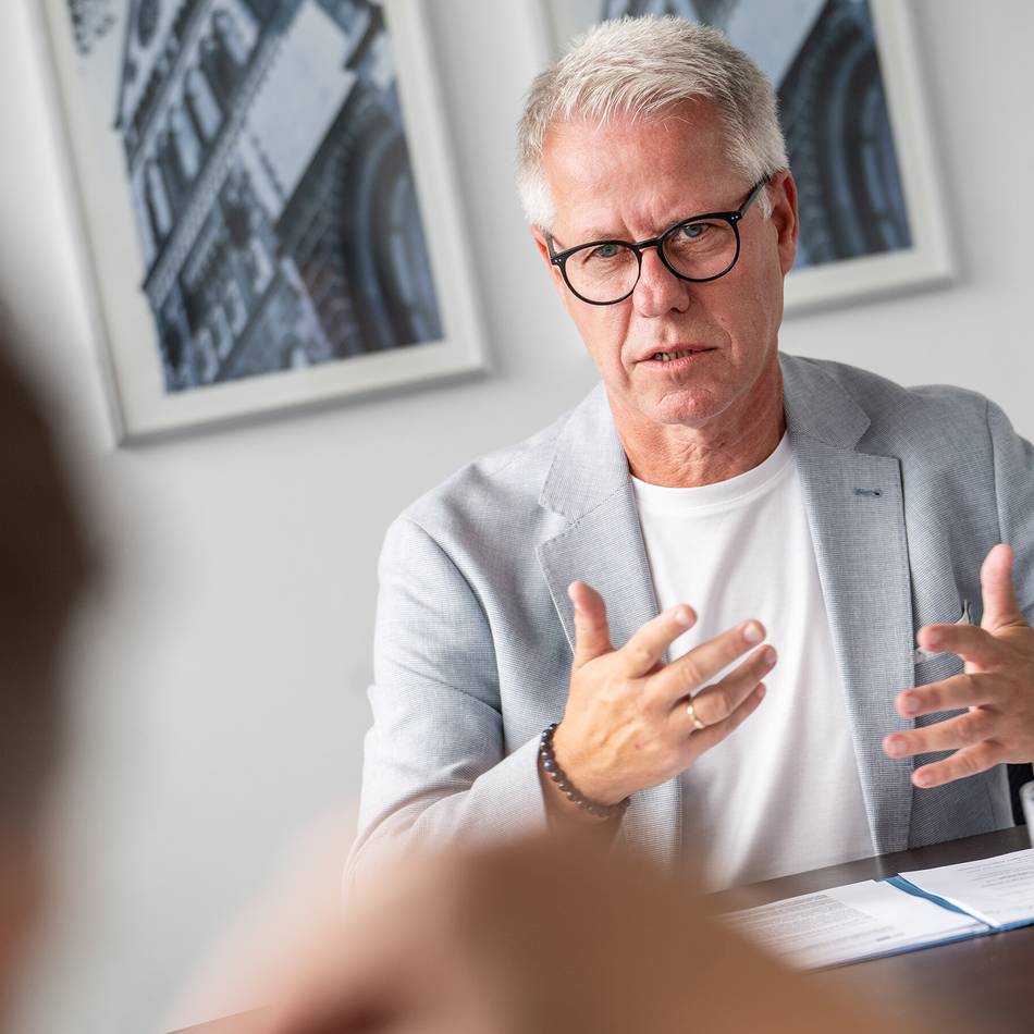 IHK-Chef Jürgen Steinmetz: „Wir müssen aufpassen, dass wir in Neuss wirtschaftlich nicht den Anschluss verlieren“