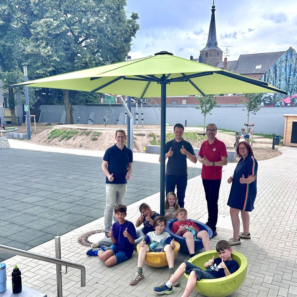 Neues aus Geldern: Sonnenschutz für Schüler der St.-Michael-Schule