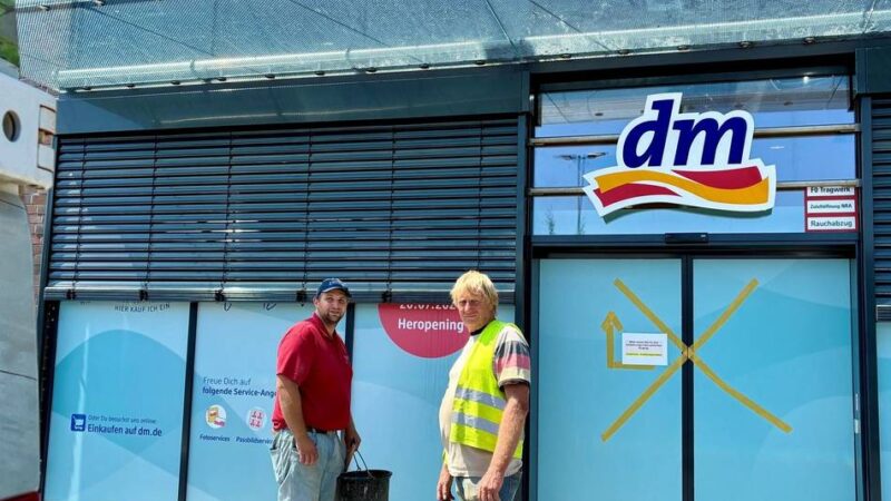 Ehemalige Kaserne Emmerich: dm, Edeka, Aldi: Das neue Einkaufszentrum ist Montag komplett