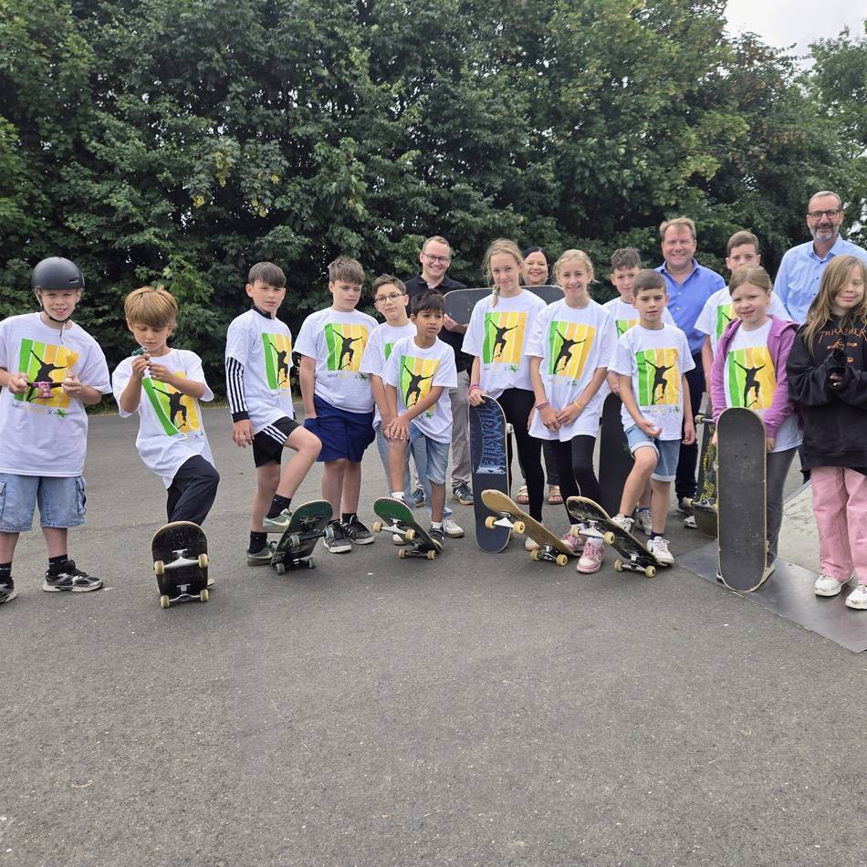 Sommerferien in Rommerskirchen: „Wir könnten richtige Profi-Skater werden“