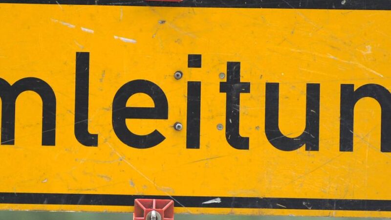 Straßensperrung in Alpen: Alte Kirchstraße vier Tage gesperrt