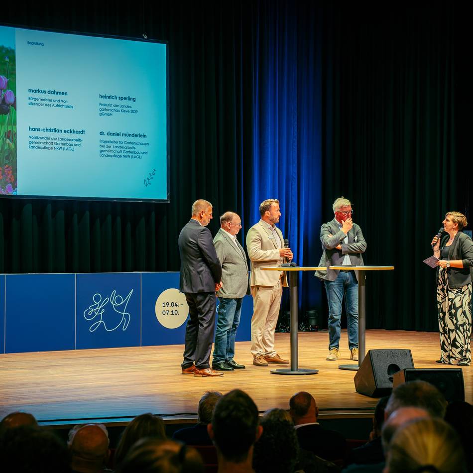 Info-Veranstaltung in der Stadthalle Kleve: Die Landesgartenschau 2029 ist schon jetzt ein Publikumsmagnet