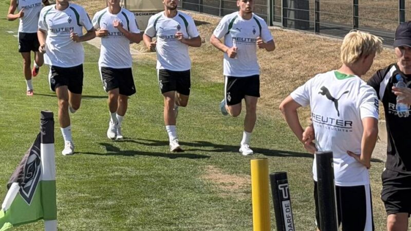 Training mit einem Rückkehrer: Nächste Laufeinheit gibt weitere Aufschlüsse über die Kondition der Borussen