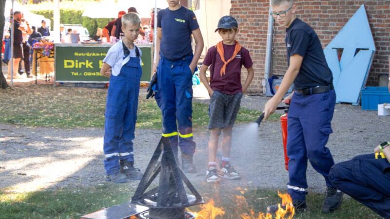 Feuerwehr der Stadt Erkelenz: Retter von morgen feiern 50 Jahre Jugendfeuerwehr