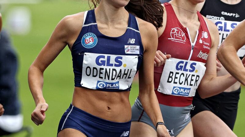 Deutsche Leichtathletik-Meisterschaft: Undankbarer 4. Platz für Hannah Odendahl – sie strahlt aber trotzdem